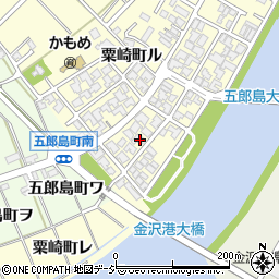 石川県金沢市粟崎町ホ110-39周辺の地図
