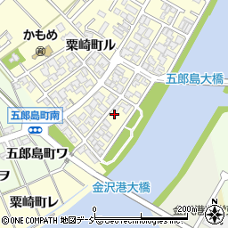 石川県金沢市粟崎町ホ110-80周辺の地図