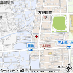 嵯峨美容室三本柳店周辺の地図