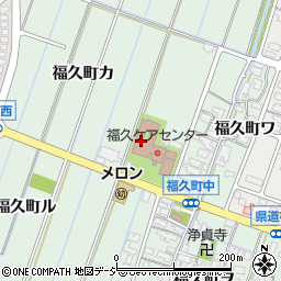 石川県金沢市福久町ワ1周辺の地図