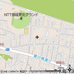 竹内荘周辺の地図