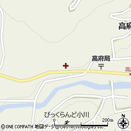 小川村警察官駐在所周辺の地図