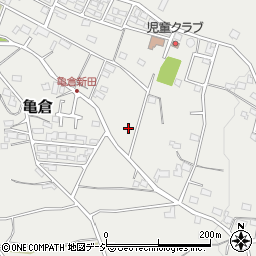 長野県須坂市亀倉町周辺の地図