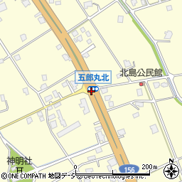 五郎丸北周辺の地図
