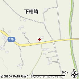 栃木県塩谷郡高根沢町下柏崎344周辺の地図