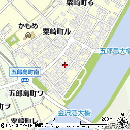 石川県金沢市粟崎町ホ110周辺の地図
