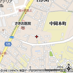 栃木県宇都宮市白沢町2021-2周辺の地図