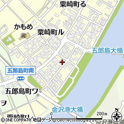 石川県金沢市粟崎町ホ110-37周辺の地図