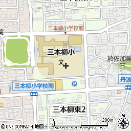 長野県長野市三本柳東周辺の地図