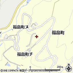 福畠地区会館周辺の地図