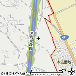 富山県小矢部市清水287周辺の地図