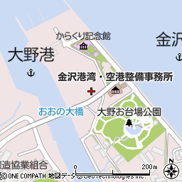 石川県金沢市大野町（４丁目甲）周辺の地図