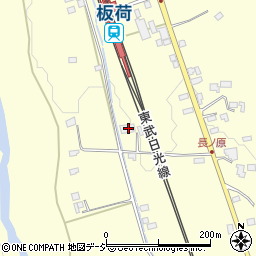 栃木県鹿沼市板荷197周辺の地図