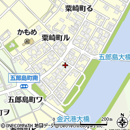 石川県金沢市粟崎町ホ110-36周辺の地図