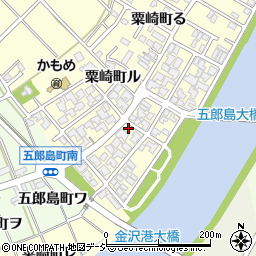 石川県金沢市粟崎町ホ110-41周辺の地図