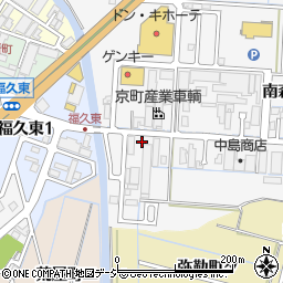 石川県金沢市南森本町ニ周辺の地図