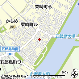 石川県金沢市粟崎町ホ110-18周辺の地図