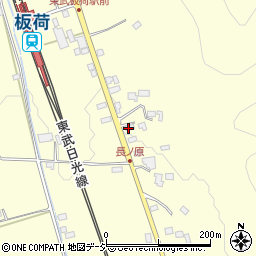 栃木県鹿沼市板荷1487周辺の地図