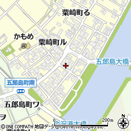 石川県金沢市粟崎町ホ110-47周辺の地図