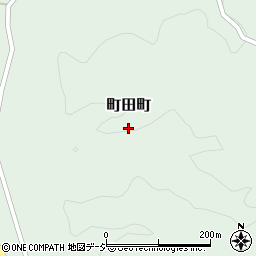 茨城県常陸太田市町田町周辺の地図