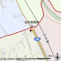 栃木県鹿沼市富岡485周辺の地図