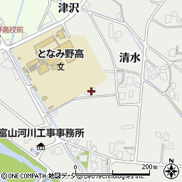 富山県小矢部市清水102周辺の地図