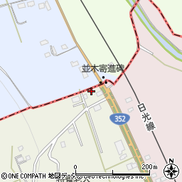 栃木県鹿沼市富岡483周辺の地図