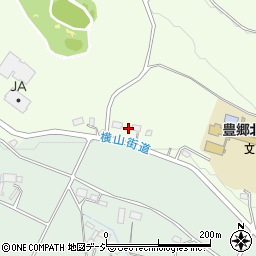 栃木県宇都宮市横山町401-1周辺の地図