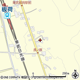 栃木県鹿沼市板荷1483周辺の地図