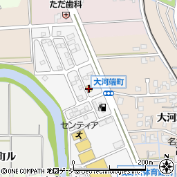 ファミリーマート金沢大河端町店周辺の地図