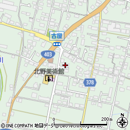 八十二銀行若穂支店周辺の地図