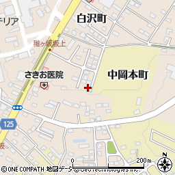 栃木県宇都宮市白沢町2021-66周辺の地図