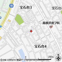 栃木県塩谷郡高根沢町宝石台周辺の地図