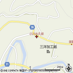 小川大久保周辺の地図