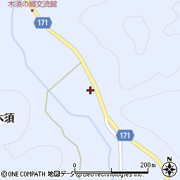 栃木県那須烏山市小木須1807周辺の地図