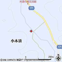 栃木県那須烏山市小木須1753周辺の地図
