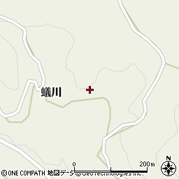 群馬県吾妻郡中之条町蟻川2552周辺の地図