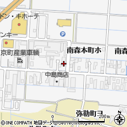 石川県金沢市南森本町ホ周辺の地図