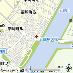 石川県金沢市粟崎町ホ230周辺の地図
