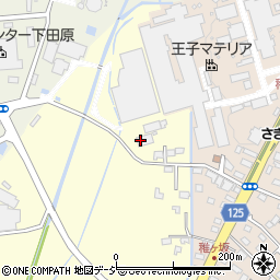 王子工営関東株式会社　鉄鋼部資材現場事務所周辺の地図