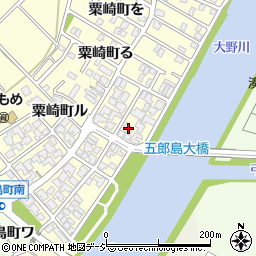 石川県金沢市粟崎町ホ92-14周辺の地図