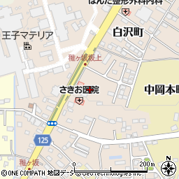 栃木県宇都宮市白沢町2021-3周辺の地図