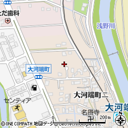 石川県金沢市大河端町東111-5周辺の地図