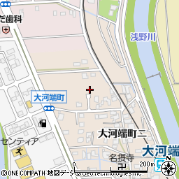 石川県金沢市大河端町東111-6周辺の地図
