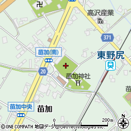 東野尻農村公園周辺の地図
