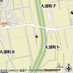 石川県金沢市大浦町ト39-2周辺の地図