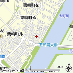 石川県金沢市粟崎町ホ92-16周辺の地図