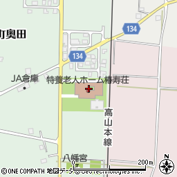 椿寿荘特別養護老人ホーム　たちばな荘ユニット型特別養護老人ホーム周辺の地図