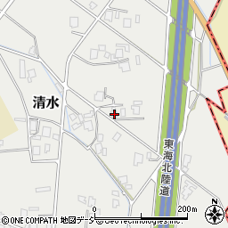 富山県小矢部市清水273周辺の地図