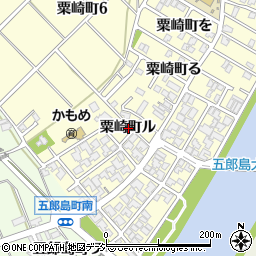 石川県金沢市粟崎町ル周辺の地図